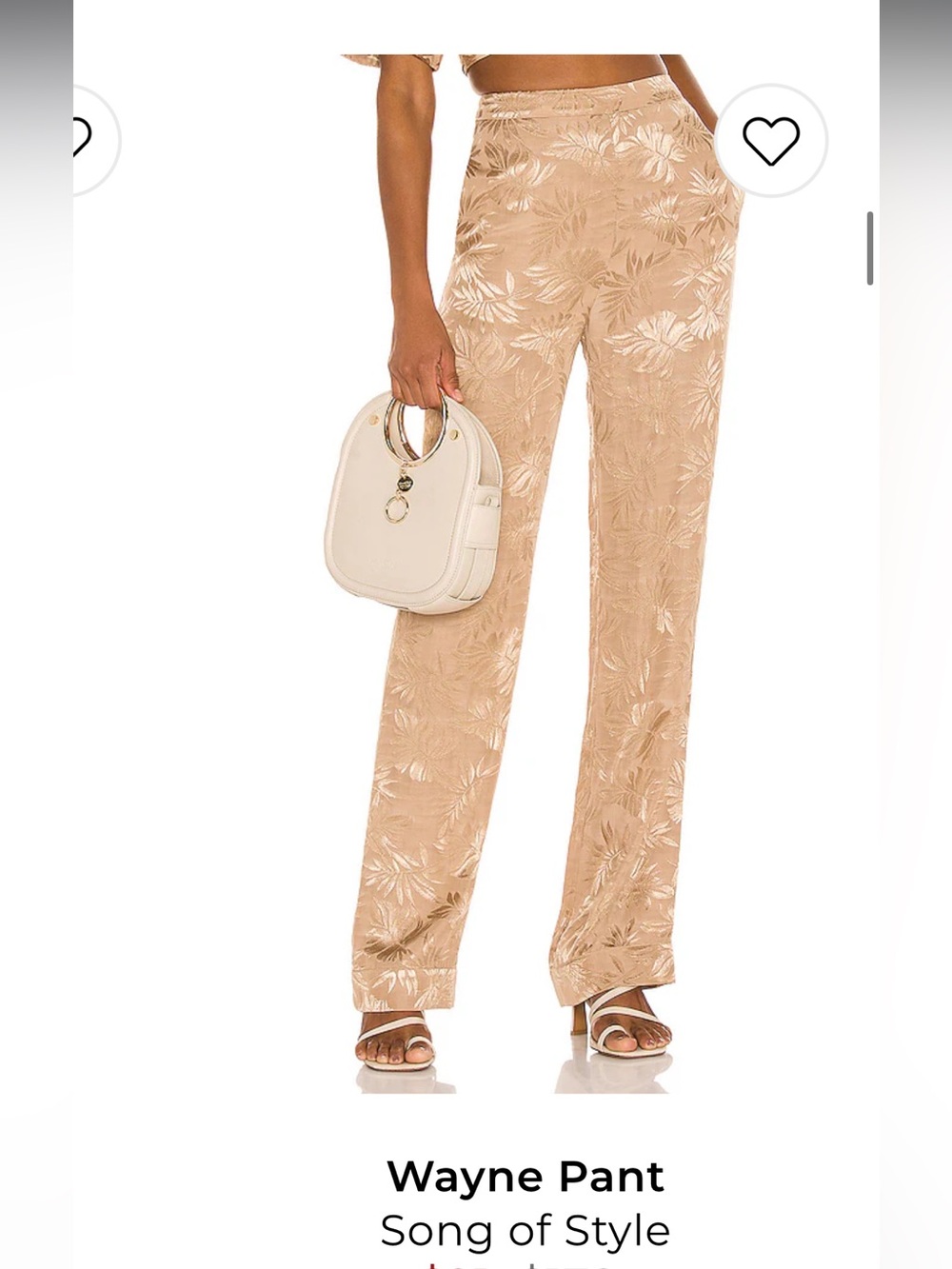 Song of Style Beige Floral Wide-Leg Pants
Wayne Pant in Coconut Tan